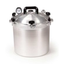 Stovetop Autoclave Sterilizer (17.6 Qt Inner Container Capacity)