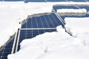 off grid solar in snow